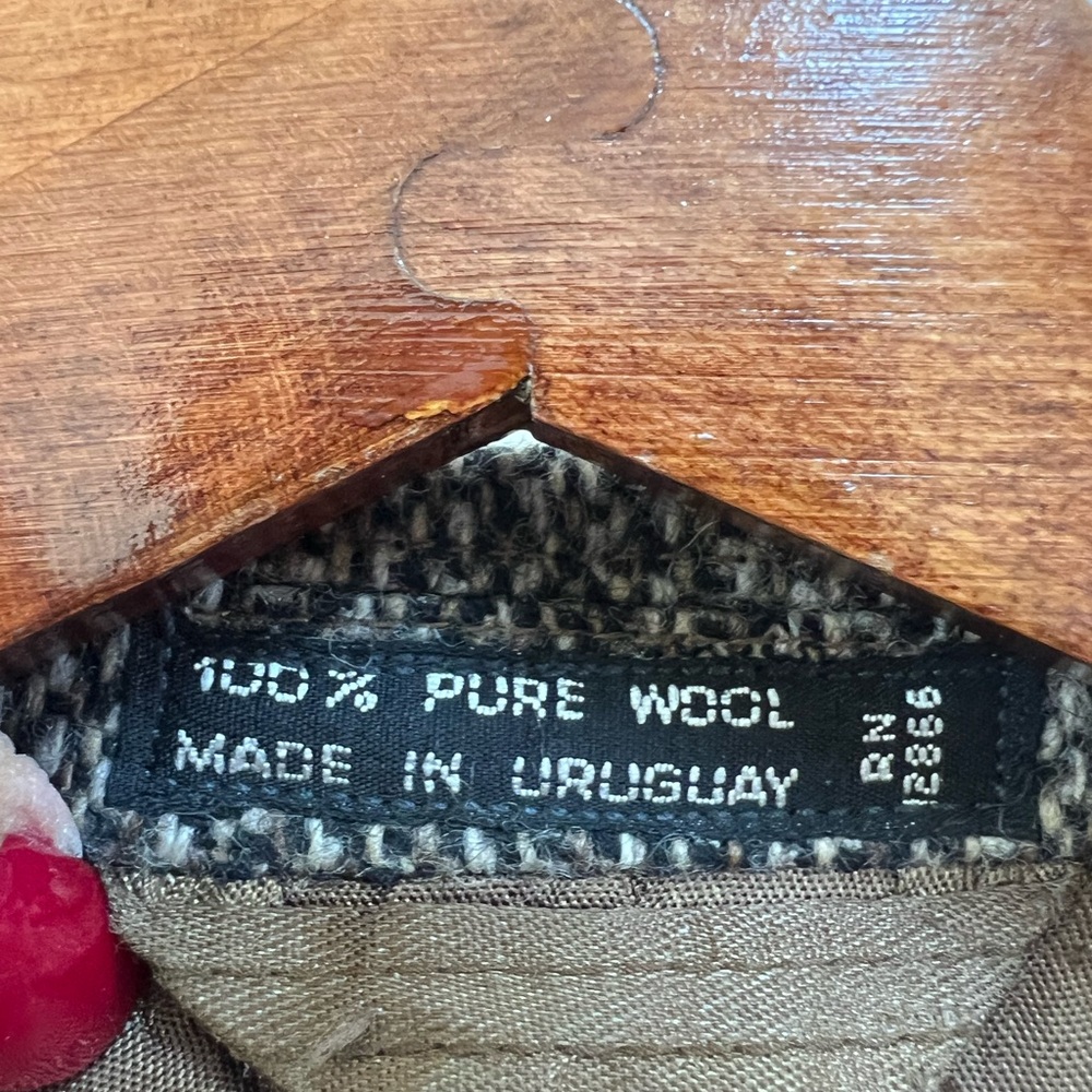 Hill & Archer 100% Pure Wool Tweed Blazer Men’s 42 | Made in Uruguay Sport Coat - Picture 3 of 8